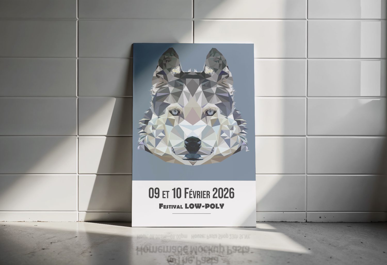 Affiche Festival Low-Poly